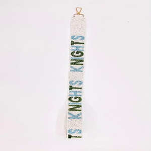 Sangles de sac perlées à la main sangle de jour de jeu pour sac à main perlé clair boîte de perles de graine bandeaux embellis à la main - Product Image 2