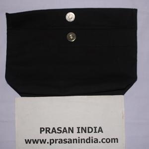 Fermeture à bouton pression Style minimaliste Recyclable Cordon de serrage Motif chevrons Ornements Sac Coton Lin Poussière - Product Image 5