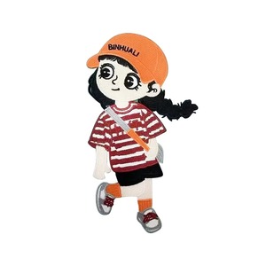 Parches bordados de alta calidad personalizados para ropa, tela ecológica con respaldo de hierro para ropa de niños - Product Image 2