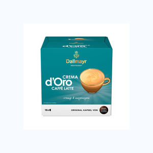 Nescafé Dolce Gusto Dallmayr Crema dOro Caffe Latte 160g disponible à la vente avec une crème lisse et un mélange de café de qualité supérieure - Product Image 5