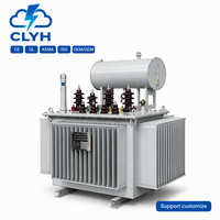 Transformateur immergé dans l'huile triphasé MV&HV 30KVA 50KVA 80KVA 100KVA 150KVA 200KVA 250KVA 315KVA 400KVA pour équipement industriel CLYH
