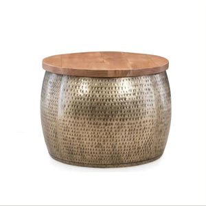 โต๊ะข้างโซฟาหินอ่อนดีไซน์คลาสสิกสำหรับตกแต่งบ้านโต๊ะกาแฟ - Product Image 2