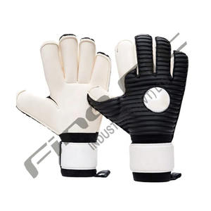 Qualité Pakistan Professionnel Personnalisé En Cuir Football Gardien Gants Antidérapant Crochet Boucle Fermeture Respirant Conception Doigt - Product Image 3