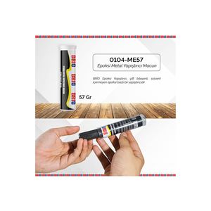 Pâte adhésive métallique époxy 57g - Colle liquide haute résistance - Product Image 1