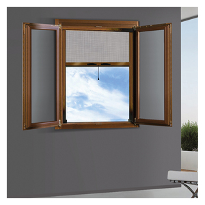 Zanzariera Verticale Avvolgibile per Finestra 80 x 170 cm - Avorio RAL 1013 - Product Image 1