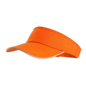 Logo personnalisé Tennis & Sports de plein air Protection vide chapeau haut de forme avec impression bouffante pour le baseball, la plage et le tennis - Product Image 2