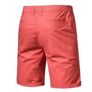 Shorts chino pour homme BD, été, design tendance, décontracté, couleur unie, grande taille, coupe ajustée, toile de haute qualité, respirant - Product Image 4