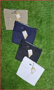 Meilleur tissu en coton et polyester Pantalons formels plissés coupe ajustée pour hommes de lin fabricant - Product Image 5