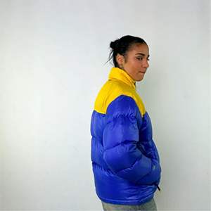 Oversized breathable wholesale outdoor custom with zipper winter outerwear solid pattern woolen cotton windproof women's <b>jacket</b> - Product Image 2