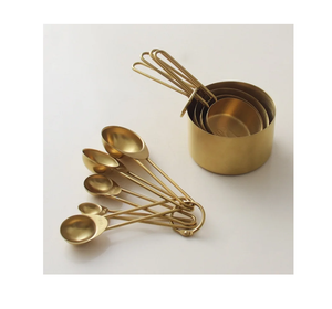 Cuchara medidora de latón, accesorios de panadería, cuchara medidora hecha a mano de Color dorado en nueva y elegante venta superventas - Product Image 3