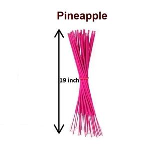Bâtons d'encens de 19 pouces Bâtons d'encens d'ananas naturel Approvisionnement en gros de la meilleure marque (rose) - Product Image 1