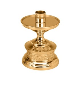 Decoración de mesa, candelabro de Altar católico de latón, artículo decorativo de iglesia para decoración religiosa - Product Image 5