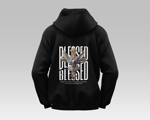 Sudaderas con capucha de lana para hombre de buena calidad con puño acanalado y dobladillo sudaderas con capucha de diamantes de imitación de peso pesado hechas en Vietnam - Product Image 3