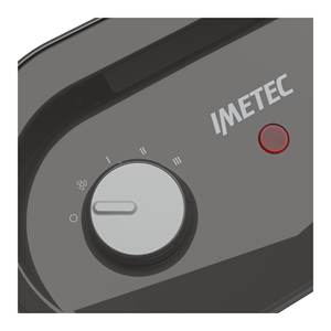 Imetec 2100W Silent Power Confort Chauffage électrique noir avec ventilateur 4028 Confortable et silencieux - Product Image 6