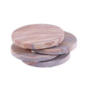 Custom Engraved Mango Wood Coaster Set Premium Finish for Events <b>Gifting</b> Hotels and Kitchen Decor - Product Image 1