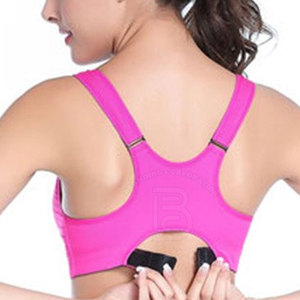 Sujetador deportivo de mujer con estampado de tallas grandes personalizado al por mayor alta calidad transpirable de secado rápido más vendido - Product Image 3