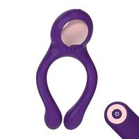 Vibrierende Penisringe Klitoris-Stimulation Männliche Ejakulations-Verzögerung Penisringe Erotikspielzeug für Paare Männer Erwachsene Sexspielzeug