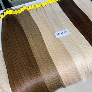 ผมต่อของมนุษย์ทุกสีมี100กรัม70ซม. ทำจากนาซ่าทุกสีซัพพลายเออร์เวียดนามจำนวนมาก - Product Image 1