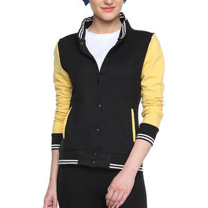 แจ็คเก็ตกีฬาเบสบอลแขนยาวสำหรับผู้หญิง - Product Image 5