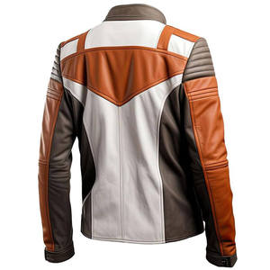 Chaqueta de Motocicleta Unisex 2026 de Cuero Premium Resistente al Viento, Chaqueta de Motociclista de Alta Resistencia, Personalizable, Pedidos al Por Mayor - Product Image 6