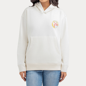Sudadera con capucha gráfica Premium para mujer Sudadera de algodón suave para un ajuste relajado - Product Image 4