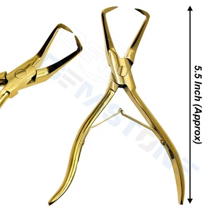 Kit de Herramientas de Acero Inoxidable Dorado para Extensiones de Cabello, Alicates para Instalación y Remoción de Micro Anillos, Agujas y Cuentas - Duradero y Reutilizable - Product Image 4