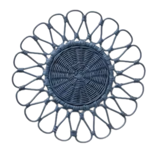 จานหวายธรรมชาติถาดสานไม้ไผ่ทำมือสำหรับงานแต่งงานส่งตรงจากเวียดนาม - Product Image 1