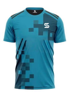 Camiseta Deportiva Sublimada Personalizada para Hombre, Transpirable, de Secado Rápido, Manga Corta, para Entrenamiento de Fútbol, con Estampado Completo - Product Image 2