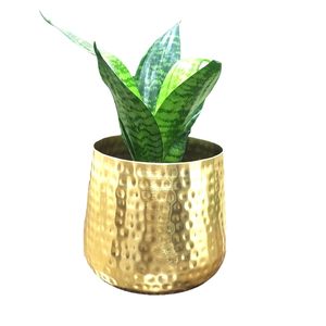 Brass <b>Gold</b> Vase Urn for Home <b>Decor</b> Wedding <b>Parties</b> Floral Arrangements <b>Decorative</b> Metal Vase Centerpiece Measures - Product Image 3