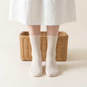 Chaussettes mi-mollet pour femmes avec ajustement à angle droit de 90 degrés breveté 20 - Product Image 1
