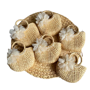 Sac en jacinthe d'eau naturelle Vietnam Made Fashion Eco Tote pour les essentiels de tous les jours avec un prix de gros compétitif - Product Image 4