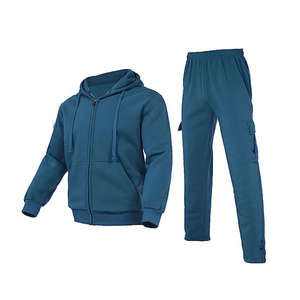 Veste 100% coton à fermeture éclair pour hommes, pull à capuche vintage, survêtements à imprimé bouffant, vente en gros - Product Image 6