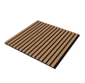 Paneles de Madera Ranurados para Fieltro Acústico PET - Product Image 1