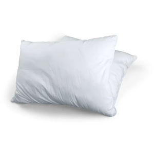 Taies d'oreiller en coton 100% tricoté rectangulaire uni blanc pour hôtel, usage domestique et hospitalier, personnalisable, vente en gros économique - Product Image 5