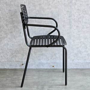 Silla de Jardín Minimalista de Hierro con Recubrimiento en Polvo SKG008 - Product Image 6