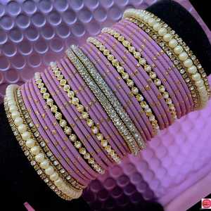 Bracelets en verre vert pour filles, bracelets pour femmes, design fantaisie, collection 2025, mariage et festival de l'Aïd, forte demande - Product Image 4