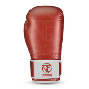 Gants de boxe professionnels en cuir confortables de haute qualité personnalisés pour l'entraînement au combat en vente - Product Image 2