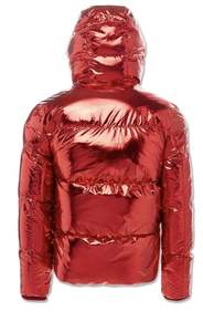 Lightweight Waterproof Canvas Winter Bubble Puffer <b>Jacket</b> Men Hooded <b>Packable</b> Quick Drying Eco-Friendly Custom Colors Reversible - Product Image 4