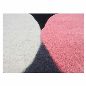 ALFOMBRAS Moderno de alto diseño Tufted a mano 100% Lana Alfombra hecha a mano Patrón de globo Alfombra para el hogar Uso infantil Tamaño personalizado - Product Image 5