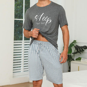 Camiseta y pantalones cortos para niños 100% algodón poliéster telas cómodas ropa de calle de verano 2 piezas hombres conjuntos gemelos transpirables - Product Image 3