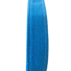 Collier de chien personnalisé écologique doux rond fort chanvre bleu coton nylon colliers pour animaux de compagnie pour petits chiens de taille moyenne - Product Image 2