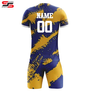 2025 maillot de football ensemble hommes Football uniforme personnalisé maillots de football porter adulte Football ensemble 100% polyester - Product Image 2