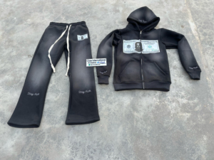 Sweat à capuche surdimensionné lavé à l'acide avec logo personnalisé de haute qualité Sweat à capuche lourd et pantalon Streetwear pour hommes - Product Image 6