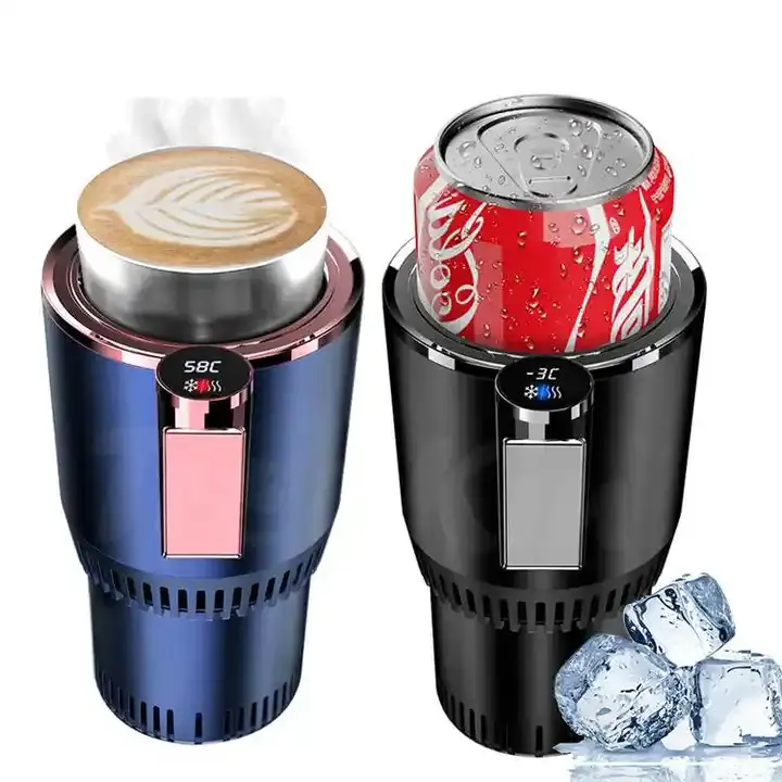 SD206 Travel Smart 12v Auto Auto elektrische Heiz becher Kühlung Kaffeetasse halter Tasse Kaffeetasse Wärmer Becher Trink geschirr