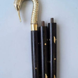 Canne de marche en bois moderne faite à la main de haute qualité en gros, design personnalisé, toucher réel pour la décoration de la maison M/S - Product Image 1