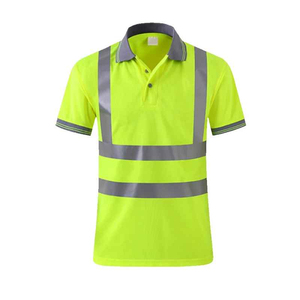 Hi VIS เสื้อเซฟตี้แขนสั้นสะท้อนแสง, เสื้อโปโลสะท้อนแสงมองเห็นได้ชัดเจน - Product Image 1