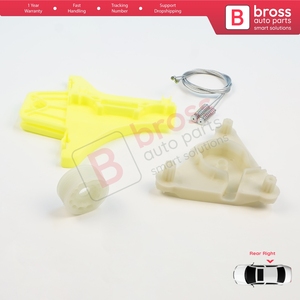 Kit de réparation de lève-vitre électrique arrière droit BWR5521 pour Passat B6 3C2 3C5 B7 362 365 2010-2015 4/5 portes 3C4839756 - Product Image 6