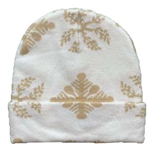 Bonnets personnalisés avec logo jacquard, bonnets d'hiver haut de gamme et moelleux pour motif de lettres personnalisé pour les entreprises - Product Image 3