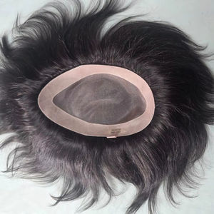 Mono Base Human Hair Toupee-<b>Best</b> Selling Big Hair High-Demand <b>Wig</b> Seller in Bangladesh - Product Image 2