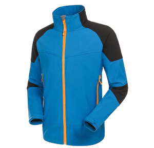 Venta al por mayor de alta calidad Softshell hombres abrigo de invierno hombres chaquetas Softshell de lujo impermeable a prueba de viento cierre de cremallera diseño de impresión - Product Image 2
